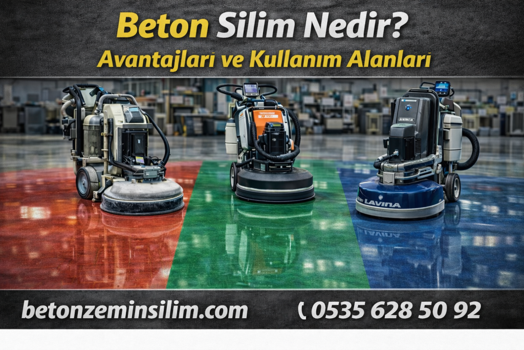 Beton Silim Nedir Avantajları ve Kullanım Alanları