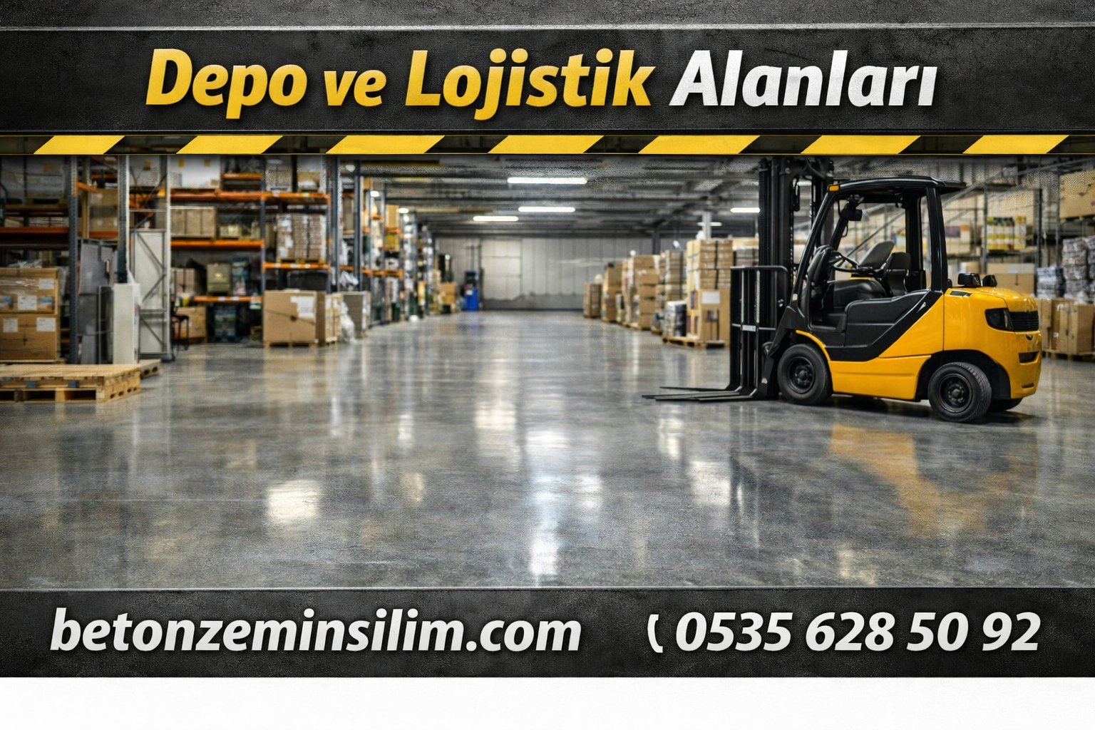 Depo ve Lojistik Alanların Zemin Uygulamaları