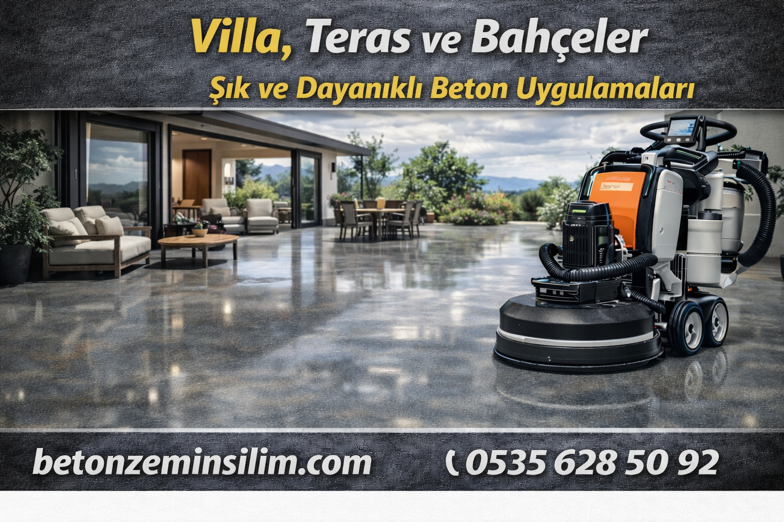 Villa, Teras Ve Bahçeler